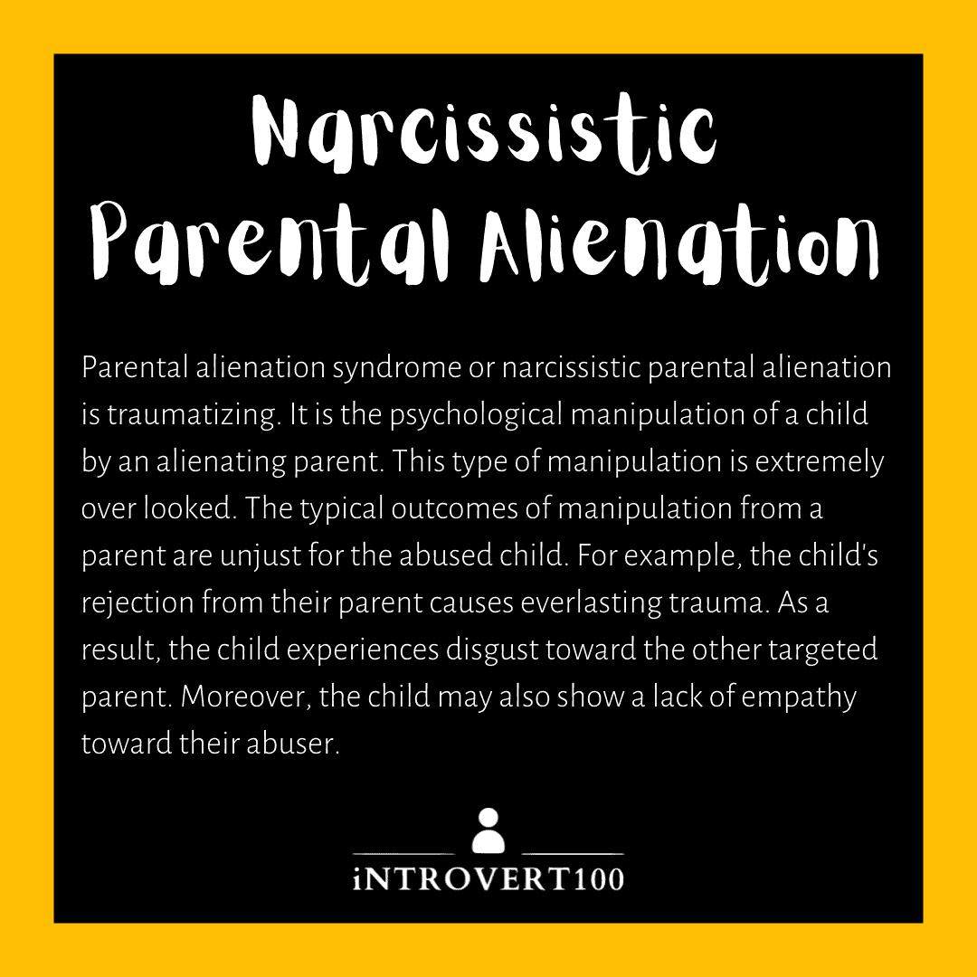 Narcissistic Parental Alienation - What Is Parental Narcissistic Abuse?