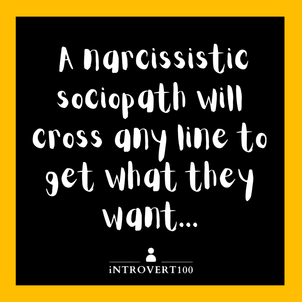 Traits of a Sociopathic Narcissist